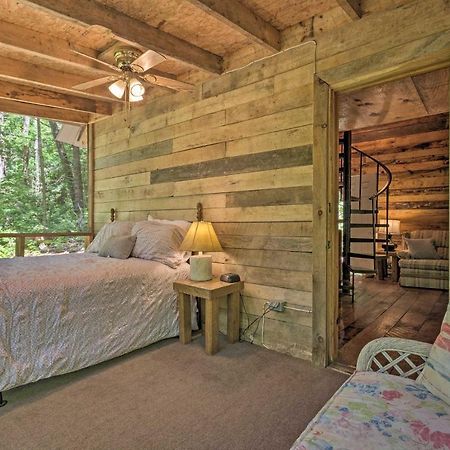 Creekside Cabin With Deck In Pisgah Forest! Barnardsville المظهر الخارجي الصورة