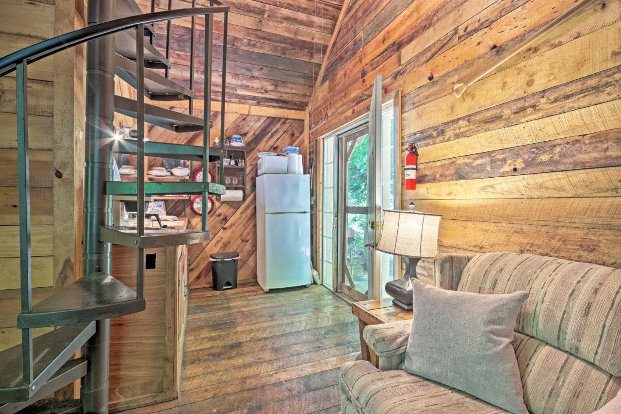 Creekside Cabin With Deck In Pisgah Forest! Barnardsville المظهر الخارجي الصورة