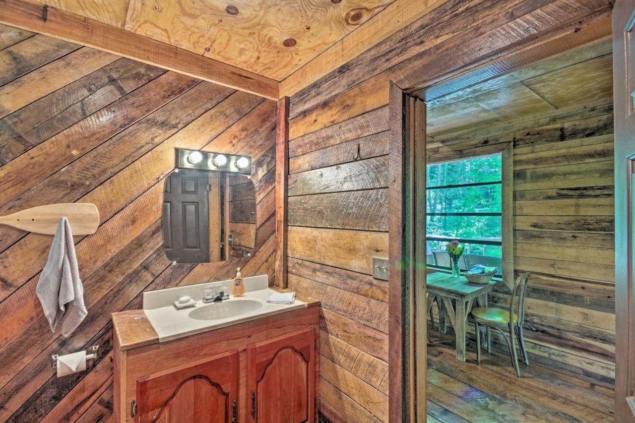 Creekside Cabin With Deck In Pisgah Forest! Barnardsville المظهر الخارجي الصورة