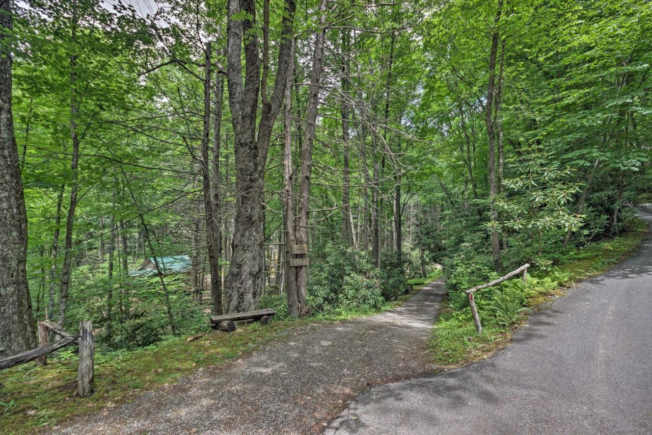 Creekside Cabin With Deck In Pisgah Forest! Barnardsville المظهر الخارجي الصورة